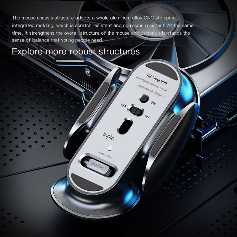 Chuột Quang Không Dây X2 2.4G Với ĐầU CắM USB Chuyên DụNg Cho Laptop