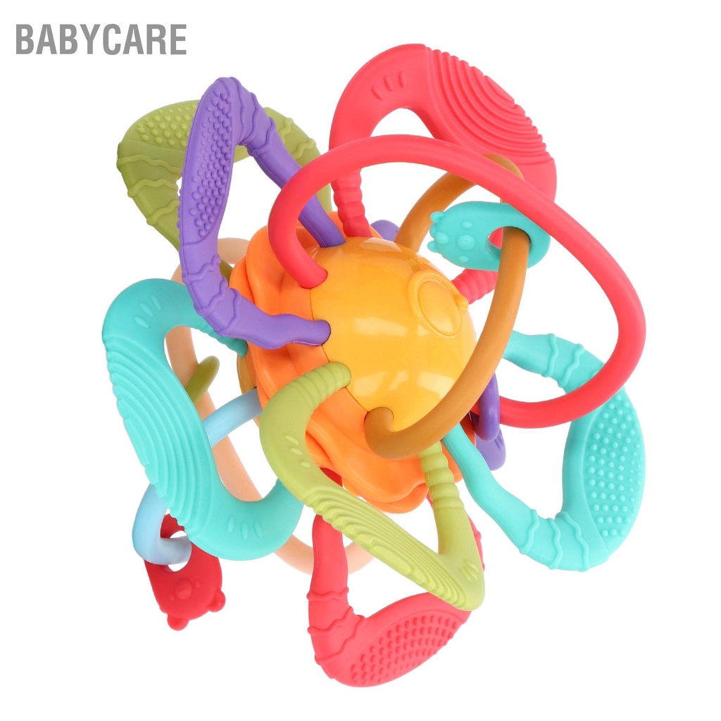 Babycare Có hàng sẵn Bé Mọc Răng Đồ Chơi Trẻ Em Sơ Sinh Tay Bắt Bóng Giáo Dục Sớm Làm Dịu Giác Quan