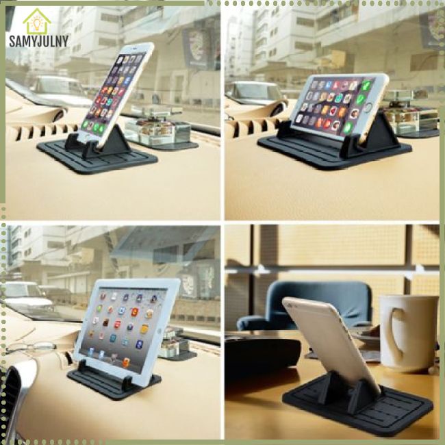 Giá Đỡ Điện Thoại Bằng Silicon Chống Trượt Tiện Dụng Cho Xe Hơi