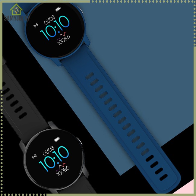 Đồng Hồ Thông Minh SAM W9 Kết Nối Bluetooth Theo Dõi Sức Khỏe Kèm Phụ Kiện