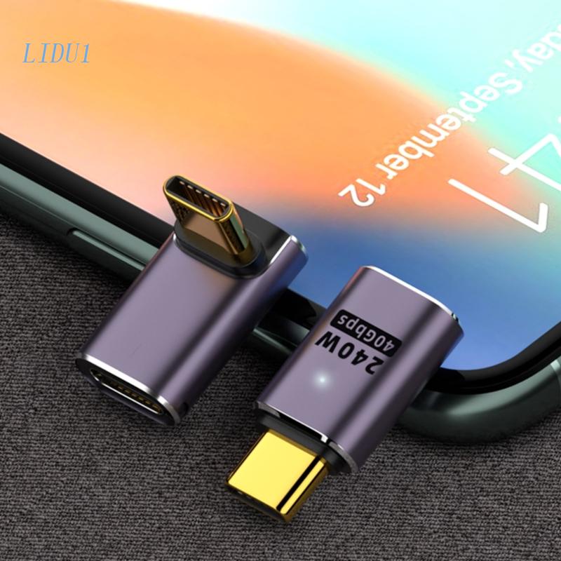 Đầu Chuyển Đổi LIDU1 USB C OTG Bằng Hợp Kim Nhôm Cho Điện Thoại Laptop Máy Tính Bảng