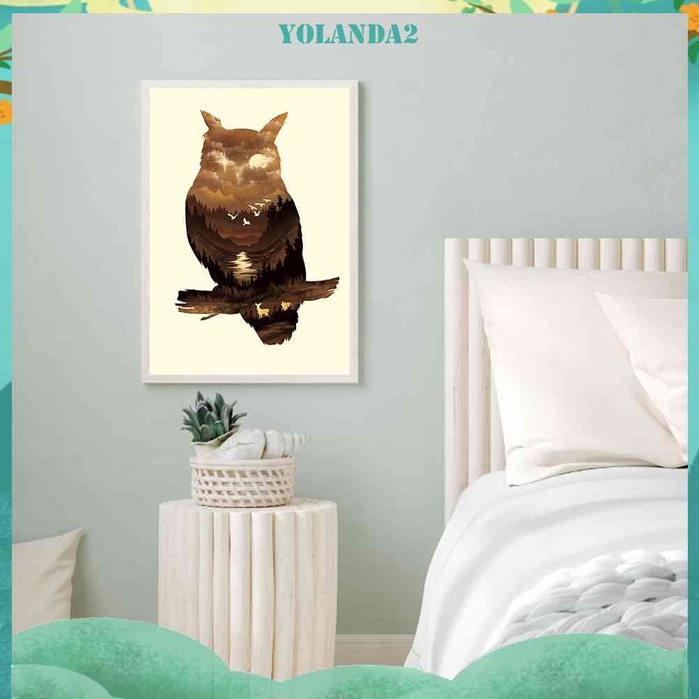 Bộ Tranh Đính Đá 5D Toàn Diện Họa Tiết Trừu Tượng Độc Đáo DIY Dùng Trang Trí Nhà Cửa