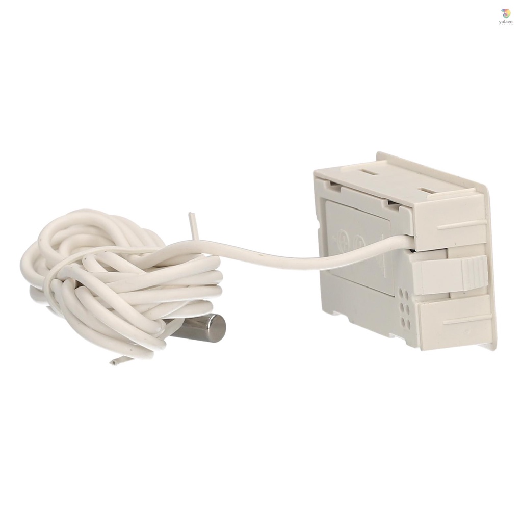 Nhiệt Kế Kỹ Thuật Số Màn Hình LCD Chống Thấm Nước NTC Probe - 500 Cho Bể Cá°C~110°C Nhà Kính Chuyên Dụng Cho Tủ Lạnh Chất Lượng Cao