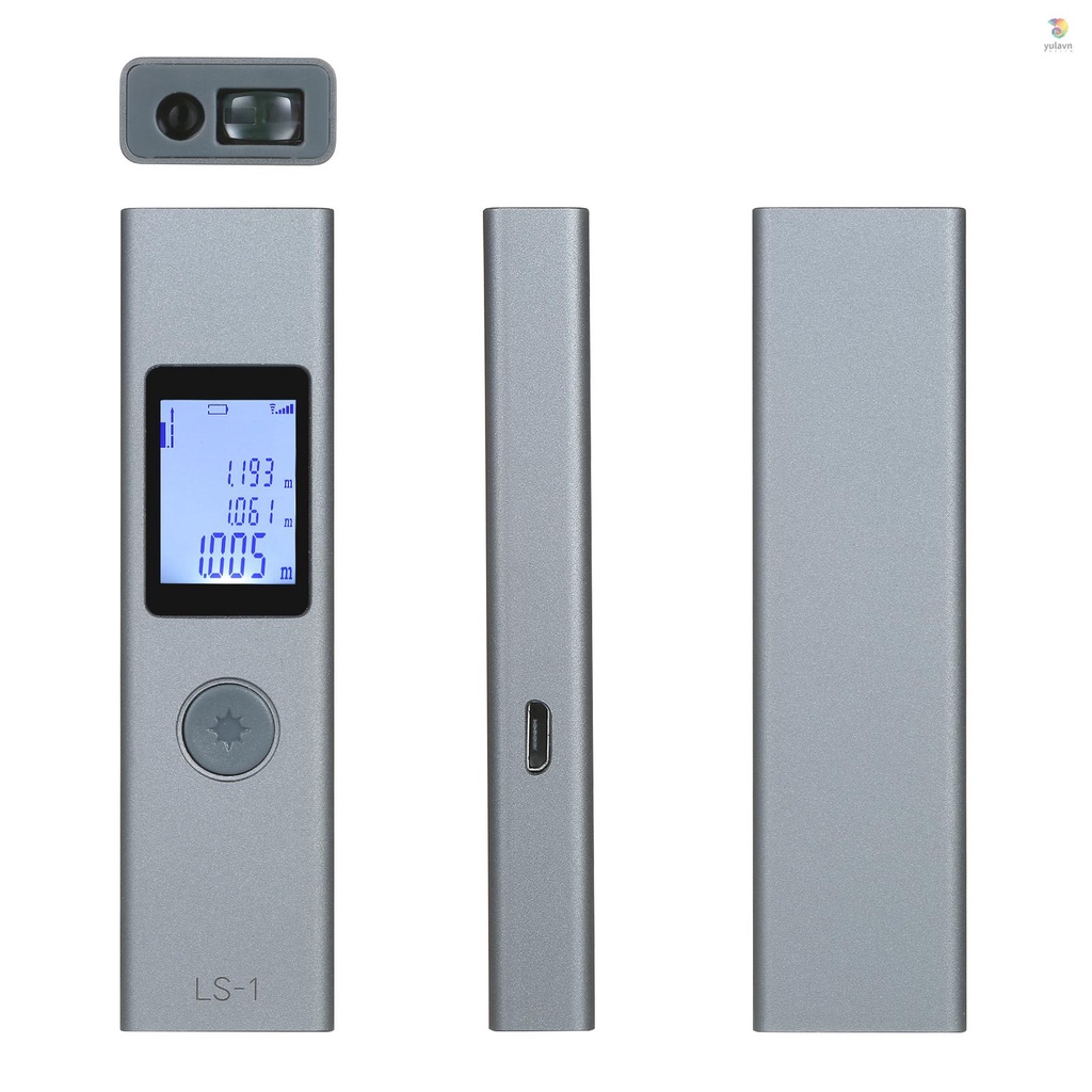 Máy Đo Khoảng Cách Kỹ Thuật Số Bằng Laser Cầm Tay 25m Có Màn Hình LCD