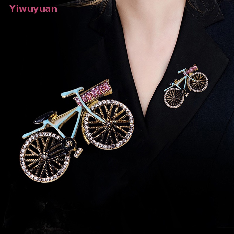 Ghim Cài Áo Hình Chiếc Xe Đạp Phong Cách Retro Thời Trang Cho Nữ
