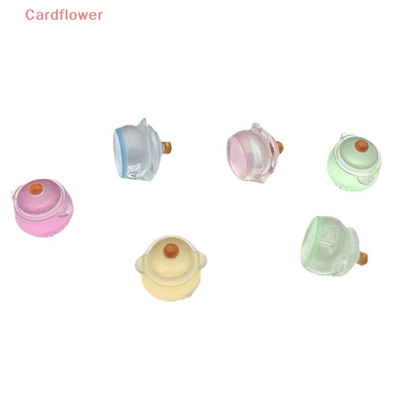 Bộ 2 Bình Sữa Mini Bằng Nhựa Phát Quang Trang Trí Xe Hơi