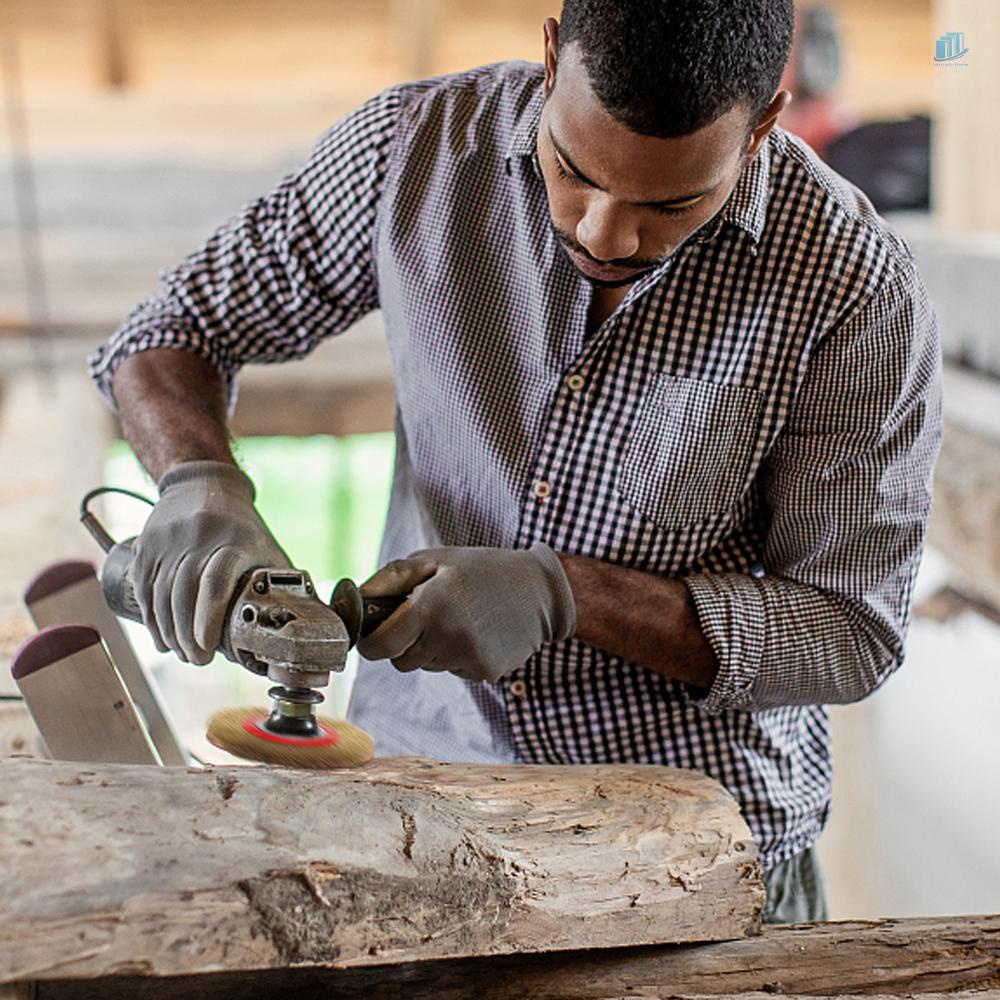 Bàn Chải Đánh Bóng Bằng Thép Không Gỉ 6 Inch Cho Xe Hơi (s2mwvn)