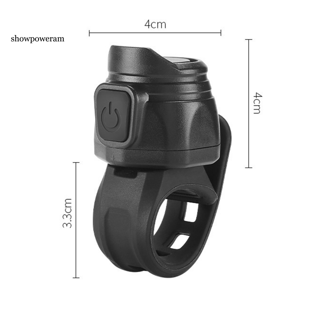 1 Bộ Còi Cảnh Báo Có Thể Sạc Lại Dành Cho Xe Đạp Leo Núi