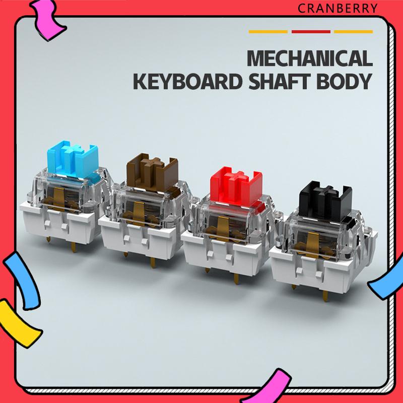 Gateron Pro Switch/Cleam Yellow - RGB/Linear/Tactile/Giá Rẻ Hiệu Năng Cao Dùng Cho Bàn Phím-CY