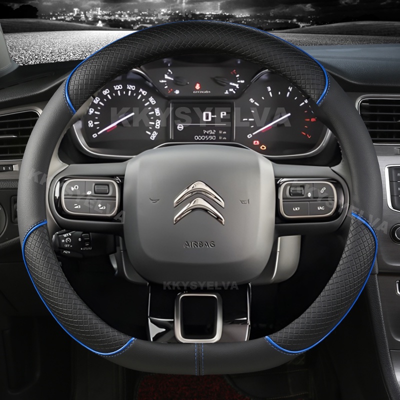 Vỏ Bọc Vô Lăng Loại D Cho Citroen C3 II III 2009-2019 2020 C3 AIRCROSS 2017 2018 2019 2020 2021 Berlingo 3 C4 Picasso 2