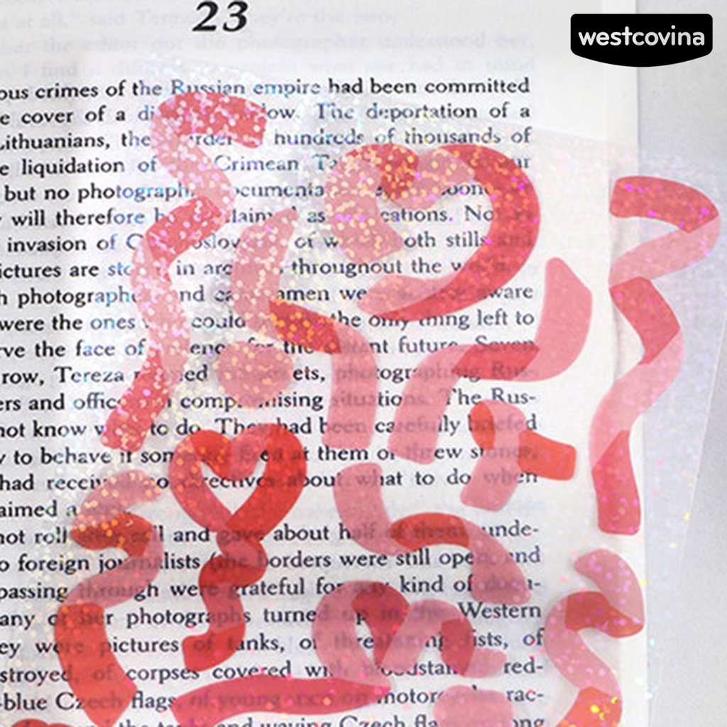 [COD]♪1 Tờ Miếng Dán Tự Dính Bằng PVC Họa Tiết Lấp Lánh Chống Thấm Nước Trang Trí Văn Phòng / Trường Học