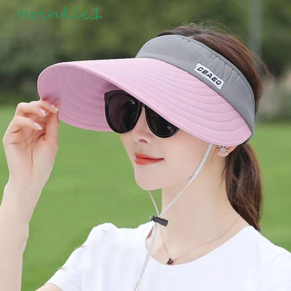 Mũ Rộng Vành Hở Chóp Chống Tia UV Thời Trang Dành Cho Nữ