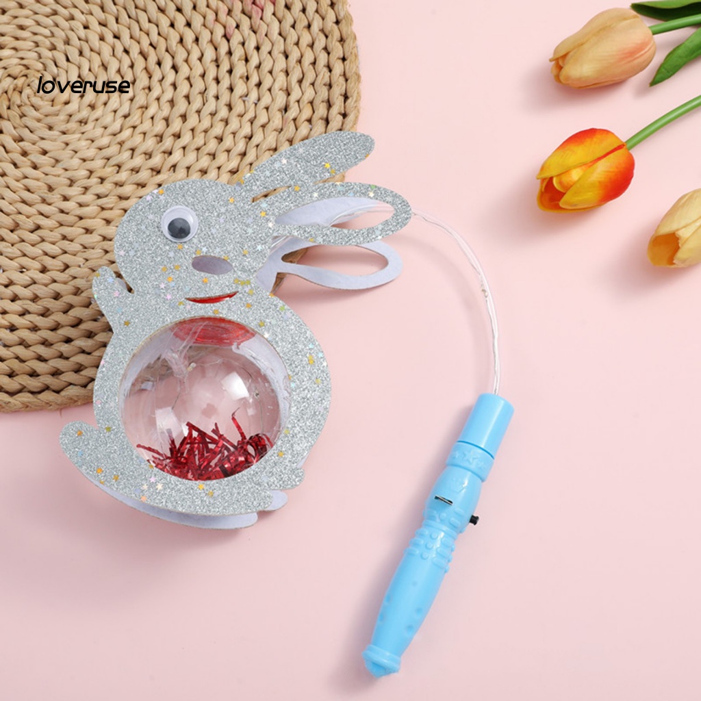 Lồng Đèn Phát Sáng Hình Thỏ Hoạt Hình Trang Trí Năm Mới