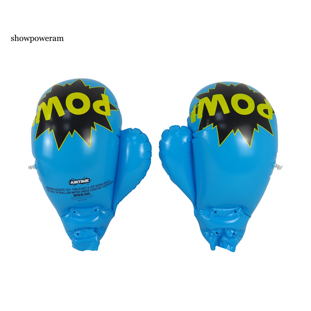 1 Đôi Găng Tay Bơm Hơi Bằng PVC Dày Dặn Dùng Đục Lỗ Trong Nhà Cho Bé