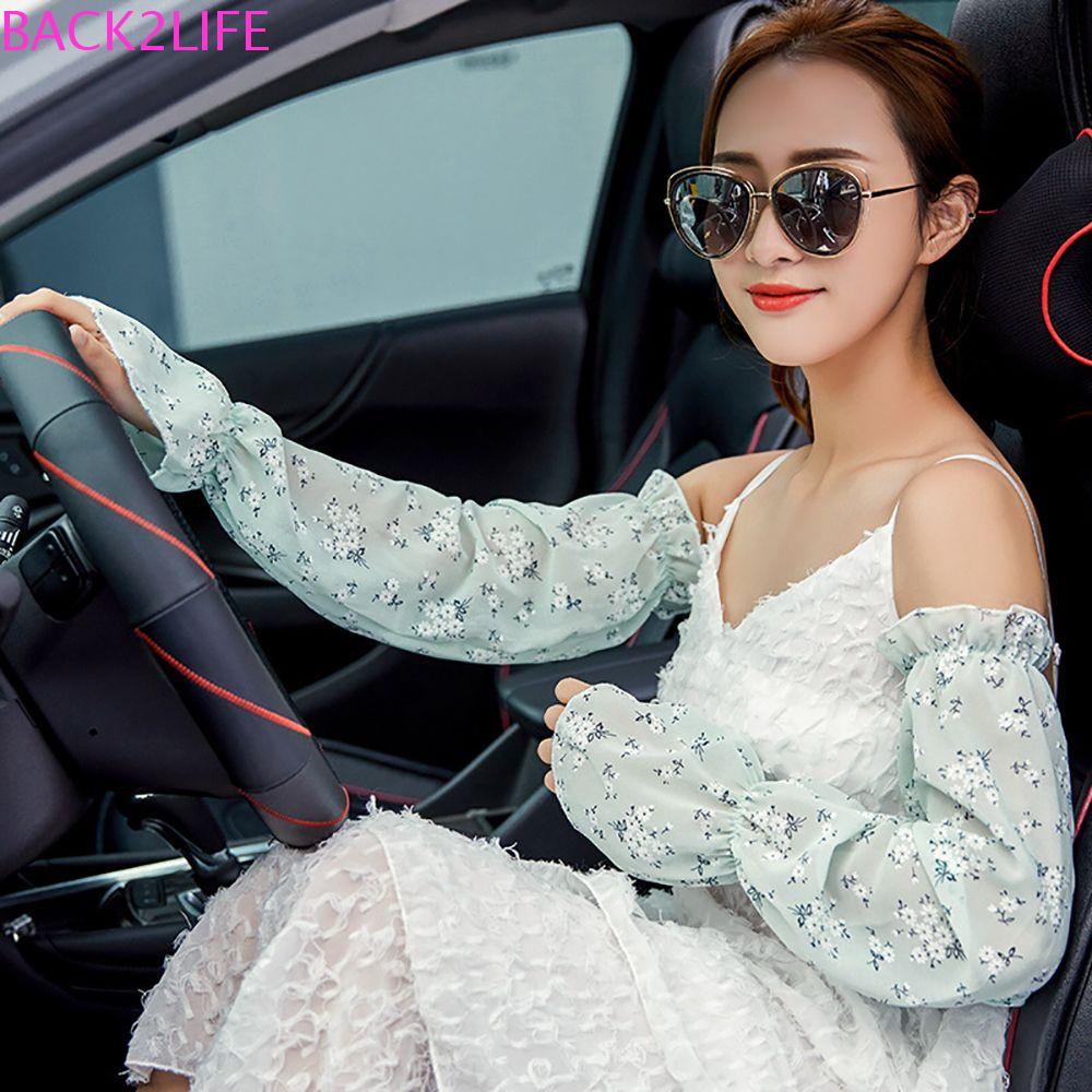 Ống Tay Áo Làm Mát In Hoa Sau Lưng2Life Cho Nữ Chạy Bộ / Đạp Xe