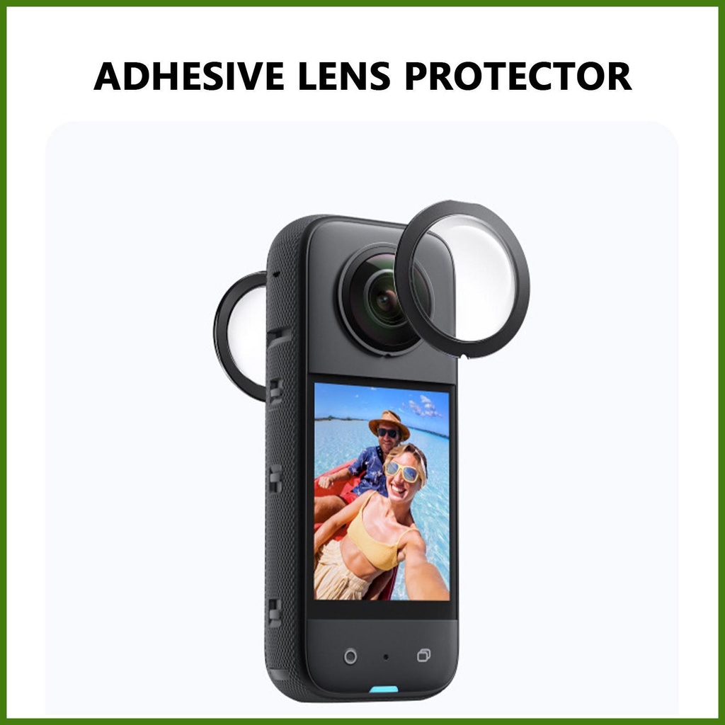 Miếng Dán Bảo Vệ Ống Kính Máy Ảnh Chống Thấm Nước Cho INSTA 360 X3