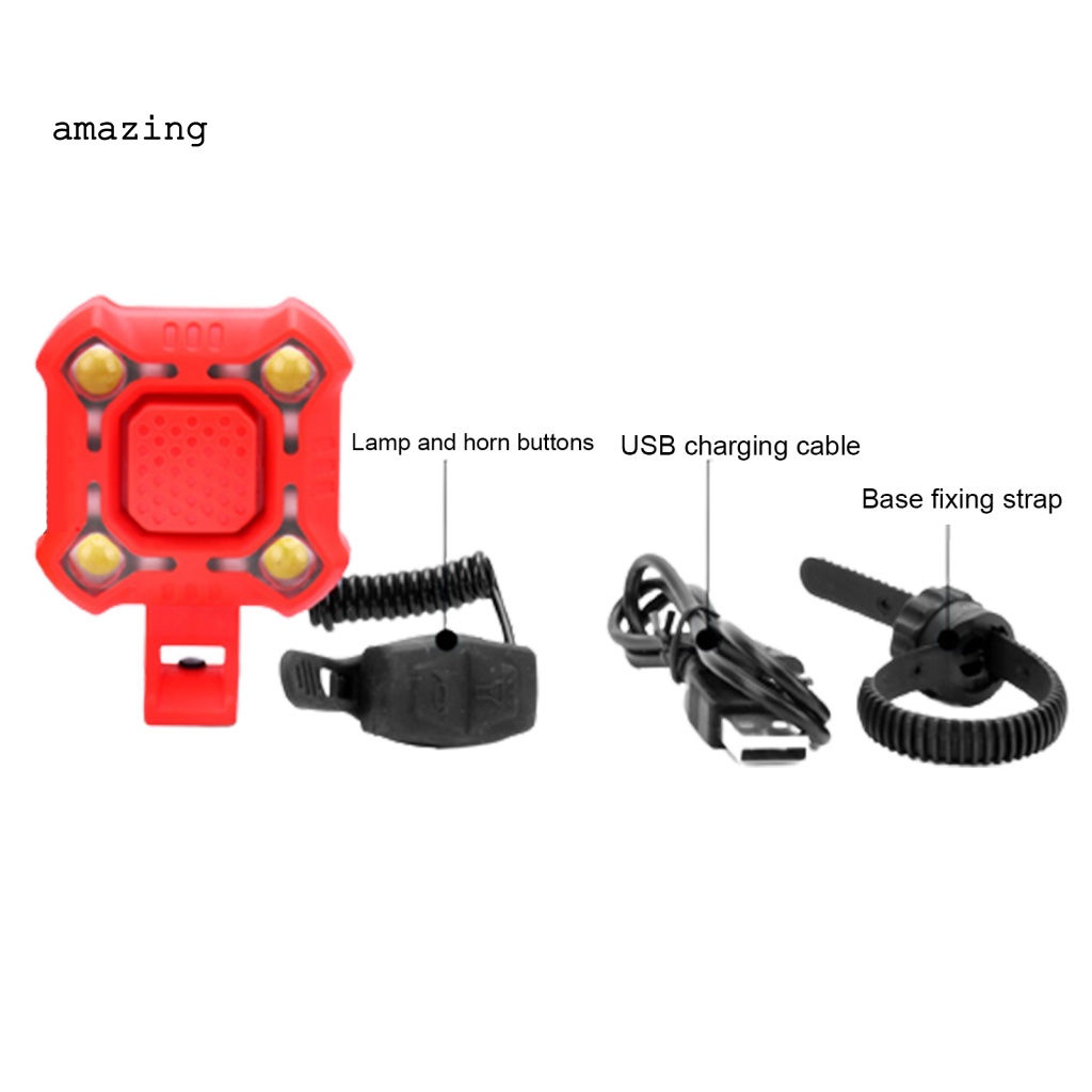 Chuông Xe Đạp Mini Siêu Sáng 2 Trong 1 Tiện Dụng