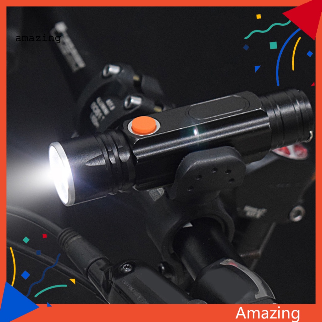 Đèn Pin LED Phía Trước Chống Rỉ Sét Dễ Lắp Đặt Cho Xe Đạp