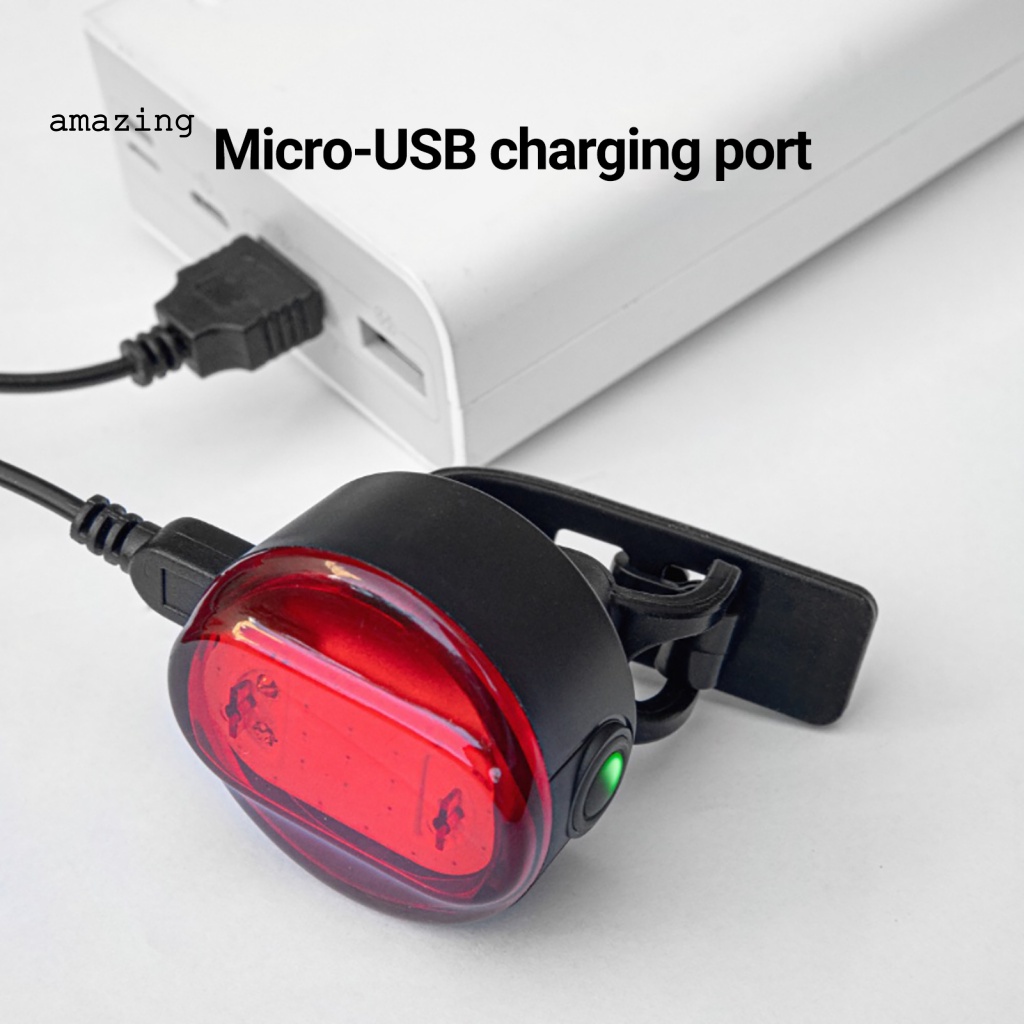 Đèn Đuôi Xe Đạp Sạc USB An Toàn Tiện Dụng