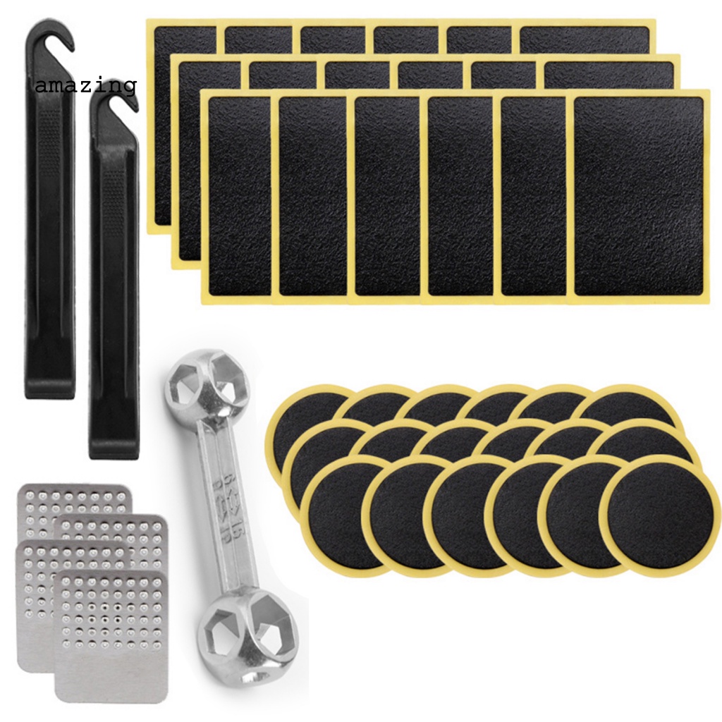 1 Bộ Dụng Cụ Sửa Chữa Lốp Xe Đạp Không Keo