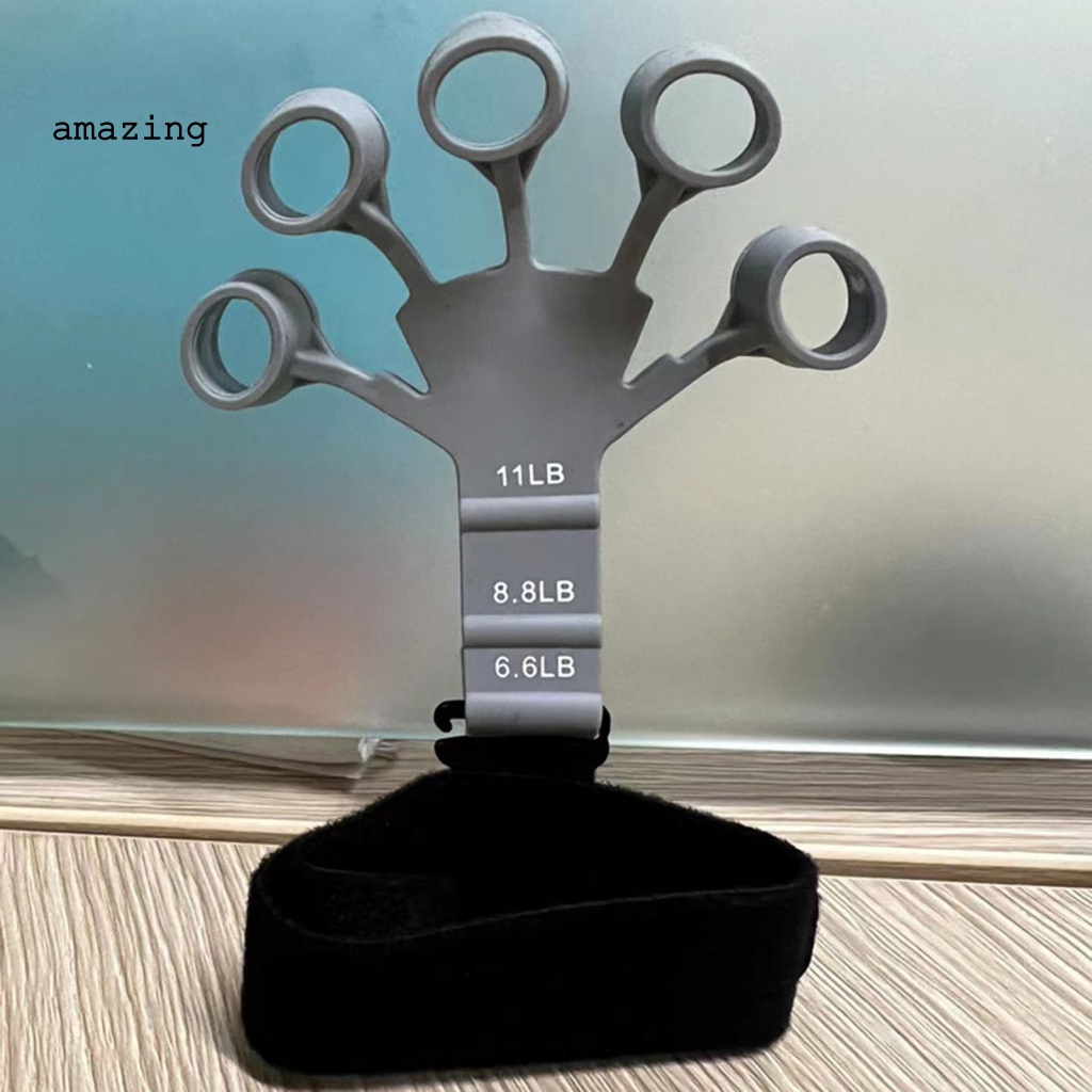 1 Bộ Dụng Cụ Luyện Tập Mở Rộng Ngón Tay Bằng Silicone Linh Hoạt