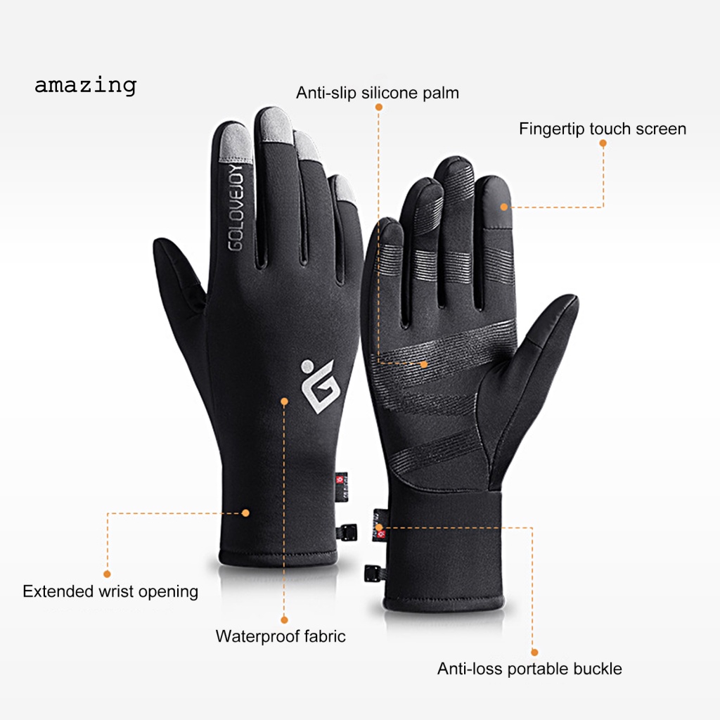 1 Đôi Găng Tay Thể Thao Trượt Tuyết Bảo Vệ Toàn Diện Chống Trượt Cho Nam Nữ