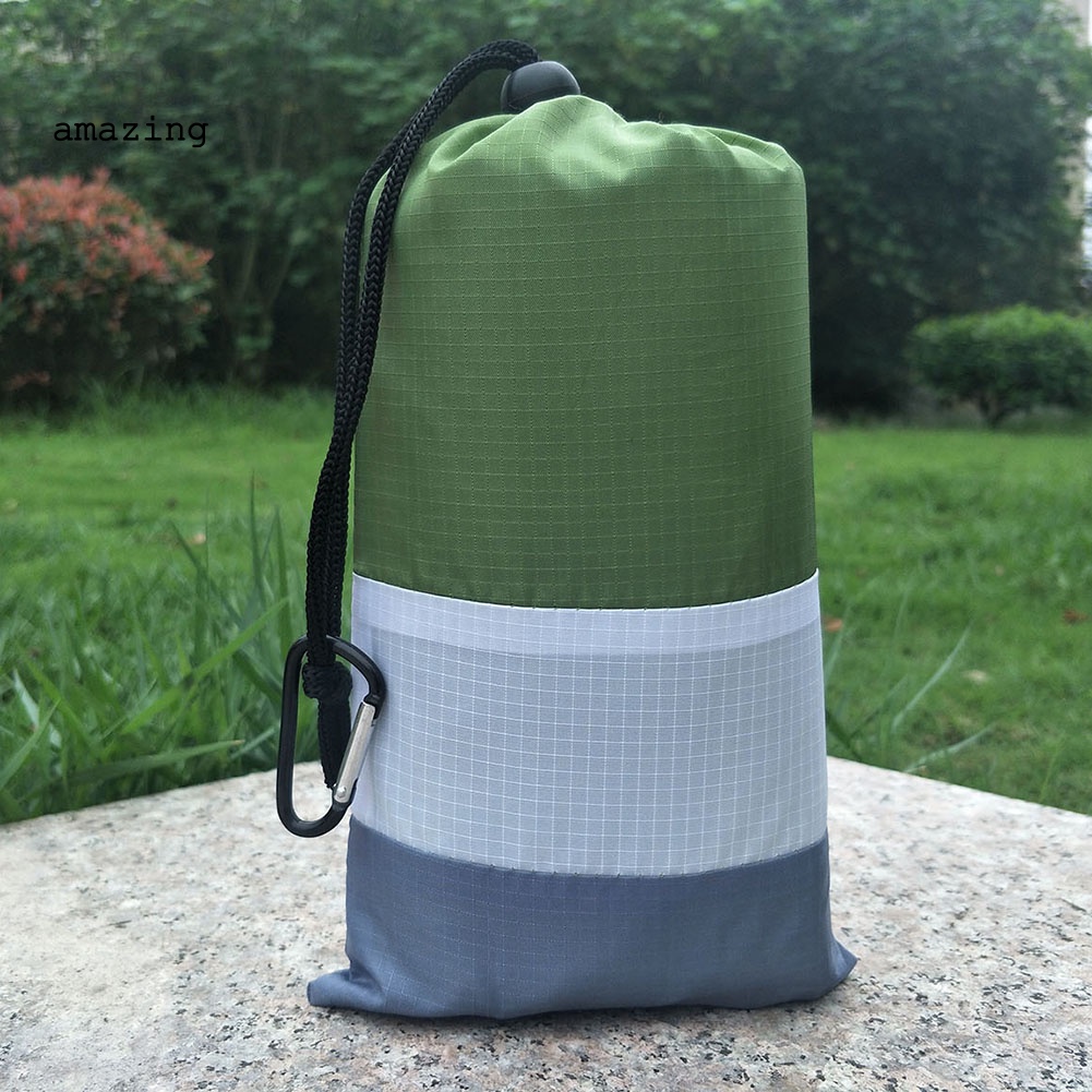 Thảm Cắm Trại / Đi Biển Chống Thấm Nước 210x200cm Có Thể Gấp Gọn Tiện Dụng