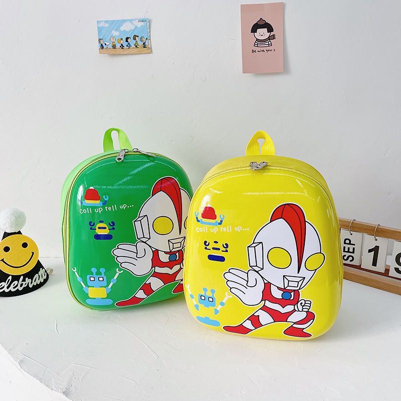 Ba Lô Đi Học Vỏ Cứng Họa Tiết Hoạt Hình 3D Cho Bé