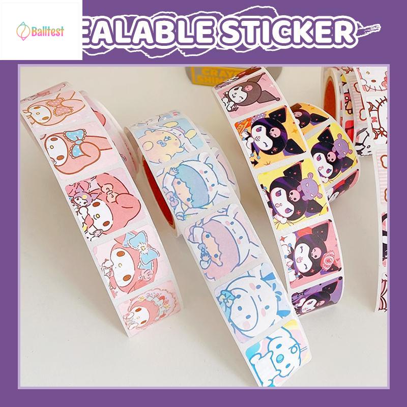 💜Sanrio Cuộn 200 Hình Dán Sanrio Dễ Thương