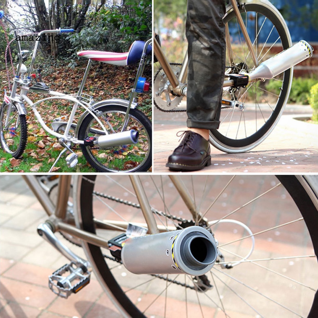 Bộ 6 Ống Pô Xe Đạp / Xe Máy Tạo Hiệu Ứng Âm Thanh Turbo Khác Nhau