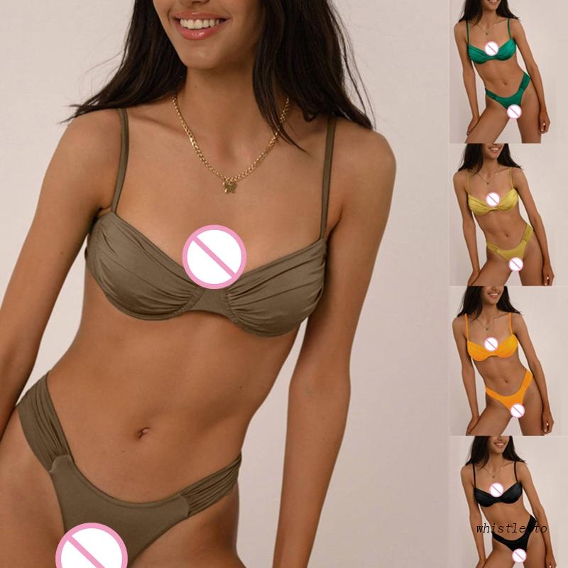 Bộ Bikini 2 Mảnh Thời Trang Gợi Cảm Cho Nữ