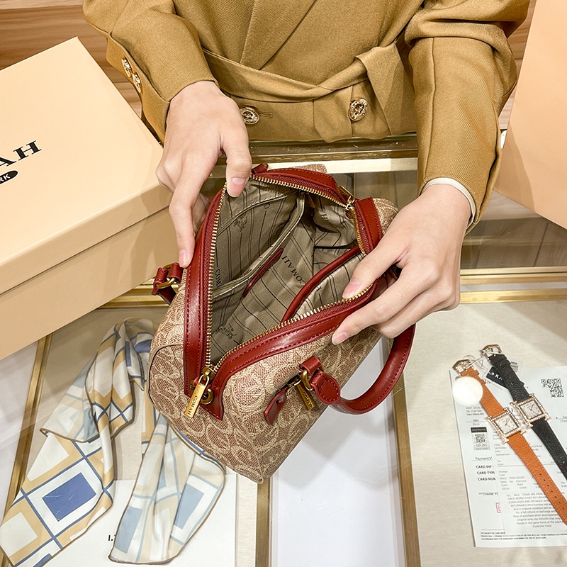 Túi Xách Boston Đeo Chéo Thời Trang Mới 2023 Cho Nữ