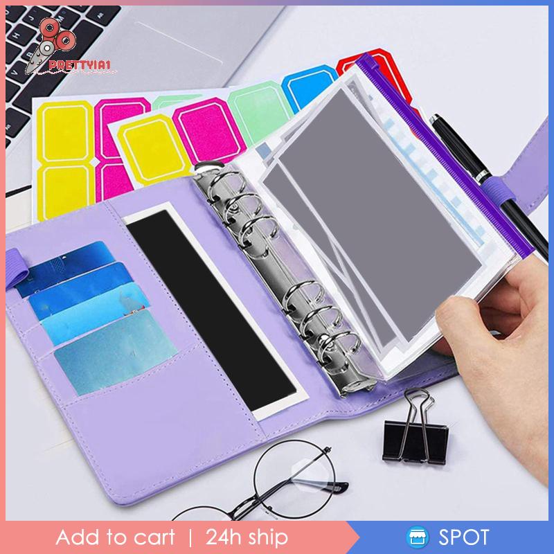 [Prettyia1] Kế Hoạch Tiền Giấy Chống Thấm Nước Để Theo Dõi Tạp Chí Tài chính