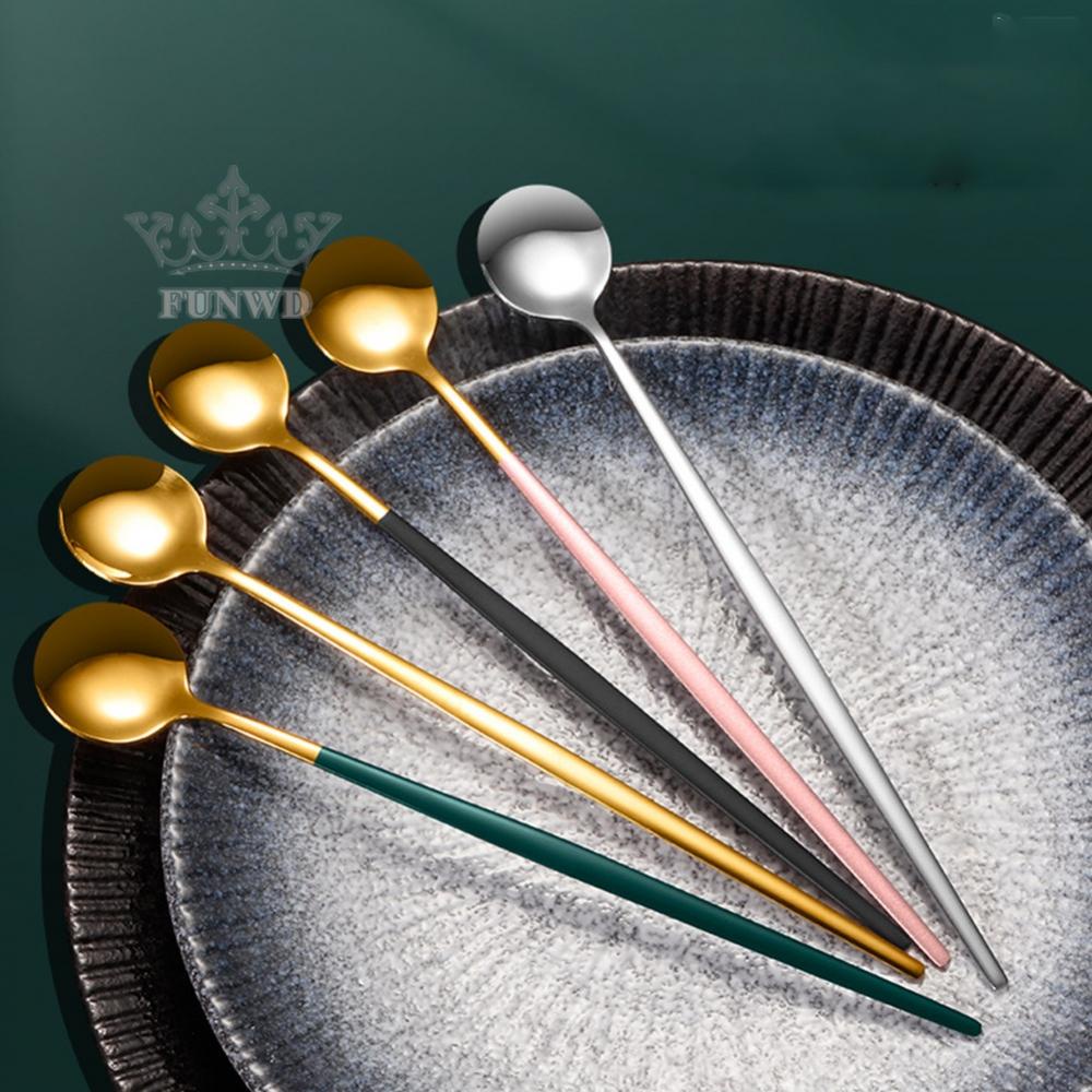 Muỗng Múc Đá Bằng Thép Không Gỉ 19 * 2.8cm