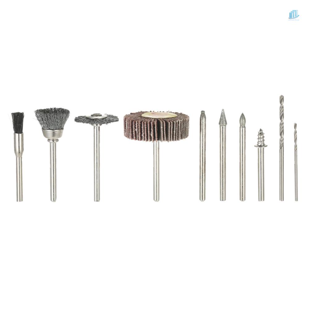 Bộ Dụng Cụ Đánh Bóng Gồm 196 Món Kích Thước 1 / 8 &quot;Và Hộp Đựng Tiện Dụng