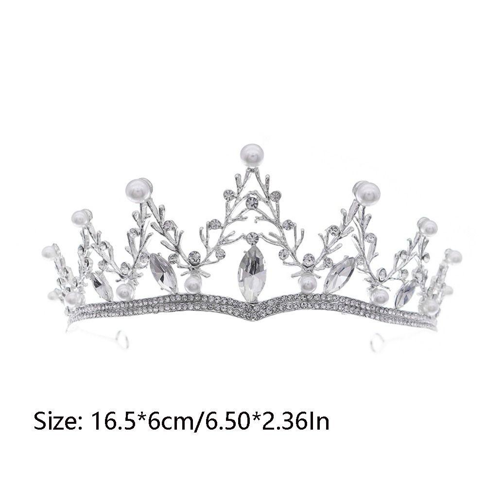 EPOCH Vương Miện Hợp Kim Phong Cách Hàn Quốc Sang Trọng Dành Cho Cô Dâu