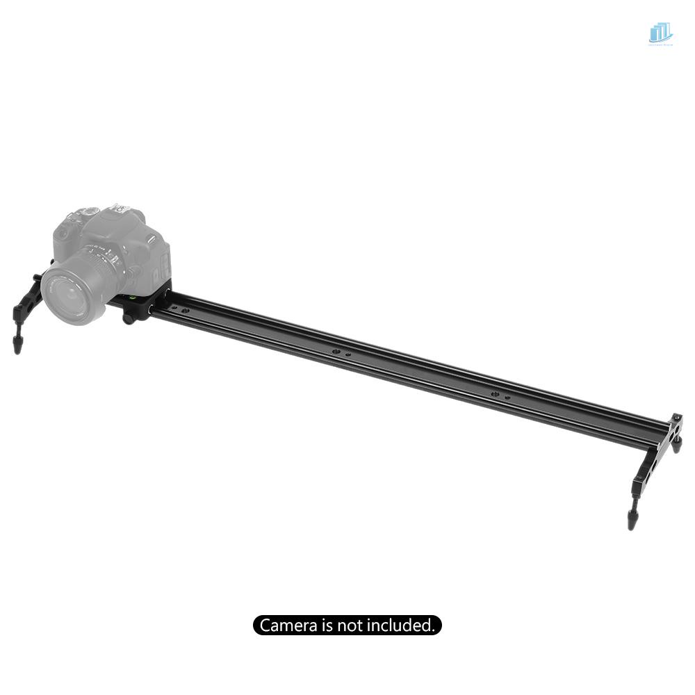 Thanh Trượt Theo Dõi Video Bằng Hợp Kim Nhôm Ổn Định Cho Máy Ảnh / Máy Quay Phim Andoer 80cm / Máy Quay Tối Đa 5Kg Màu Đen