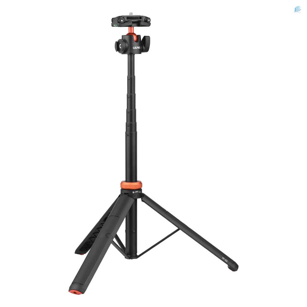 Gậy Selfie UURIG TP-02 Đa Năng Có Giá Đỡ Đầu Bi Linh Hoạt 130cm Max.Height Ốc Vít 1 / 4 Inch Cho Điện Thoại Thông Minh / Máy Ảnh