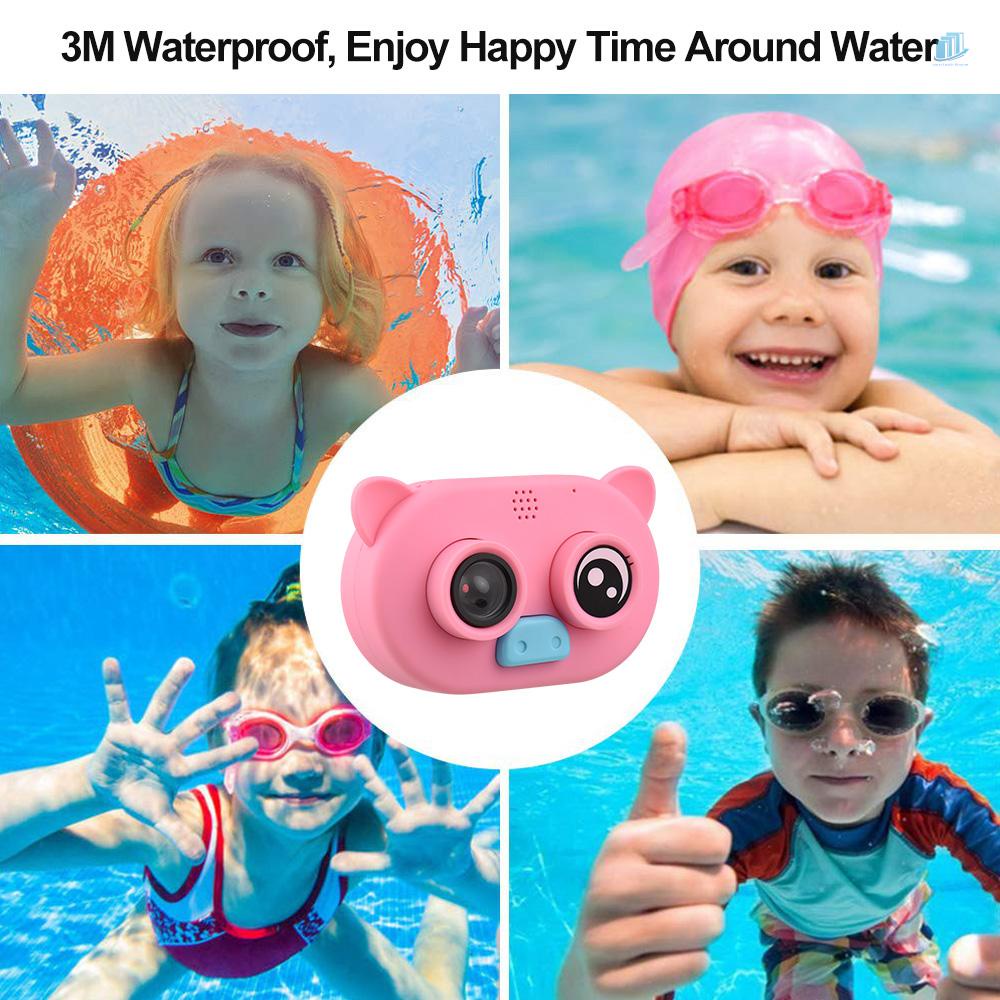 Máy Ảnh Kỹ Thuật Số Thông Minhwatchinone 1080P Độ Phân Giải Cao Với Màn Hình Lớn 2 Inch Kèm Dây Treo Bằng Silicon Mềm Cho Bé