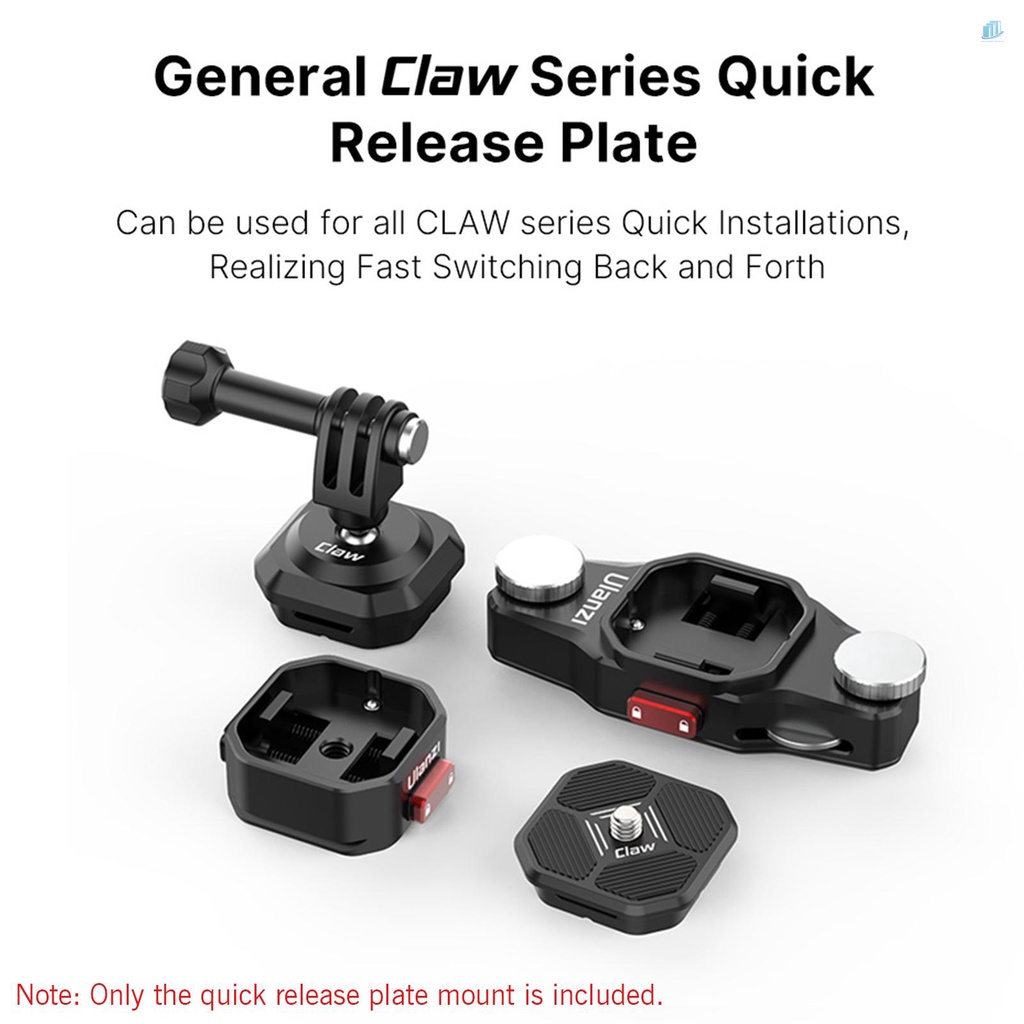 ULANZI Tấm Tháo Lắp Nhanh 50KG Tiêu Chuẩn Arca Swiss 1 / 4 Cho Chân Máy Ảnh DSLR SLR