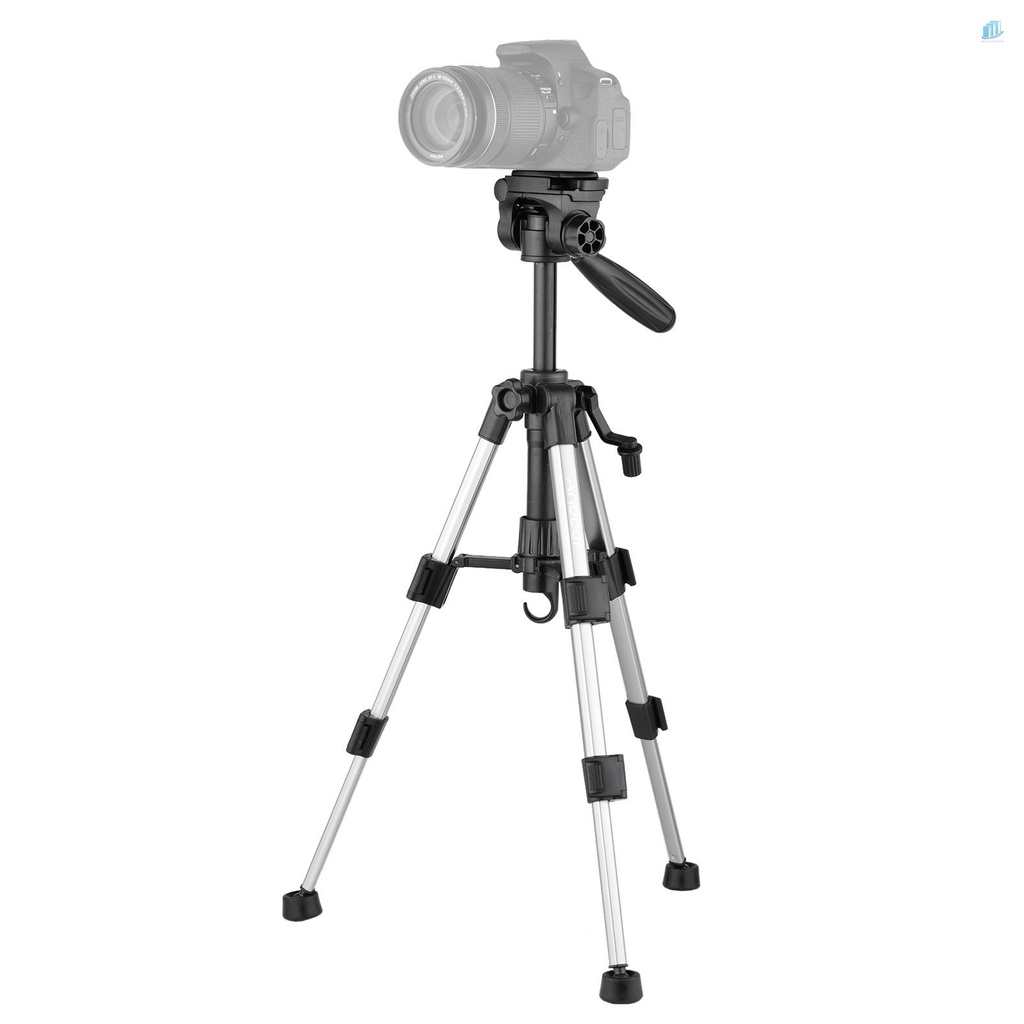 Gậy Ba Chân Mini Di Động Andoer Di Động Với Đầu Nghiêng 3 Chiều Kèm Vít 1 / 4 Inch Cho Máy Ảnh DSLR ILDC Phụ Kiện Tăng Chiều Cao 24.8 Inch Max. 24.8 Inch Max Dụng Cụ Vệ Sinh Chuyên Dụng Chất Lượng Cao