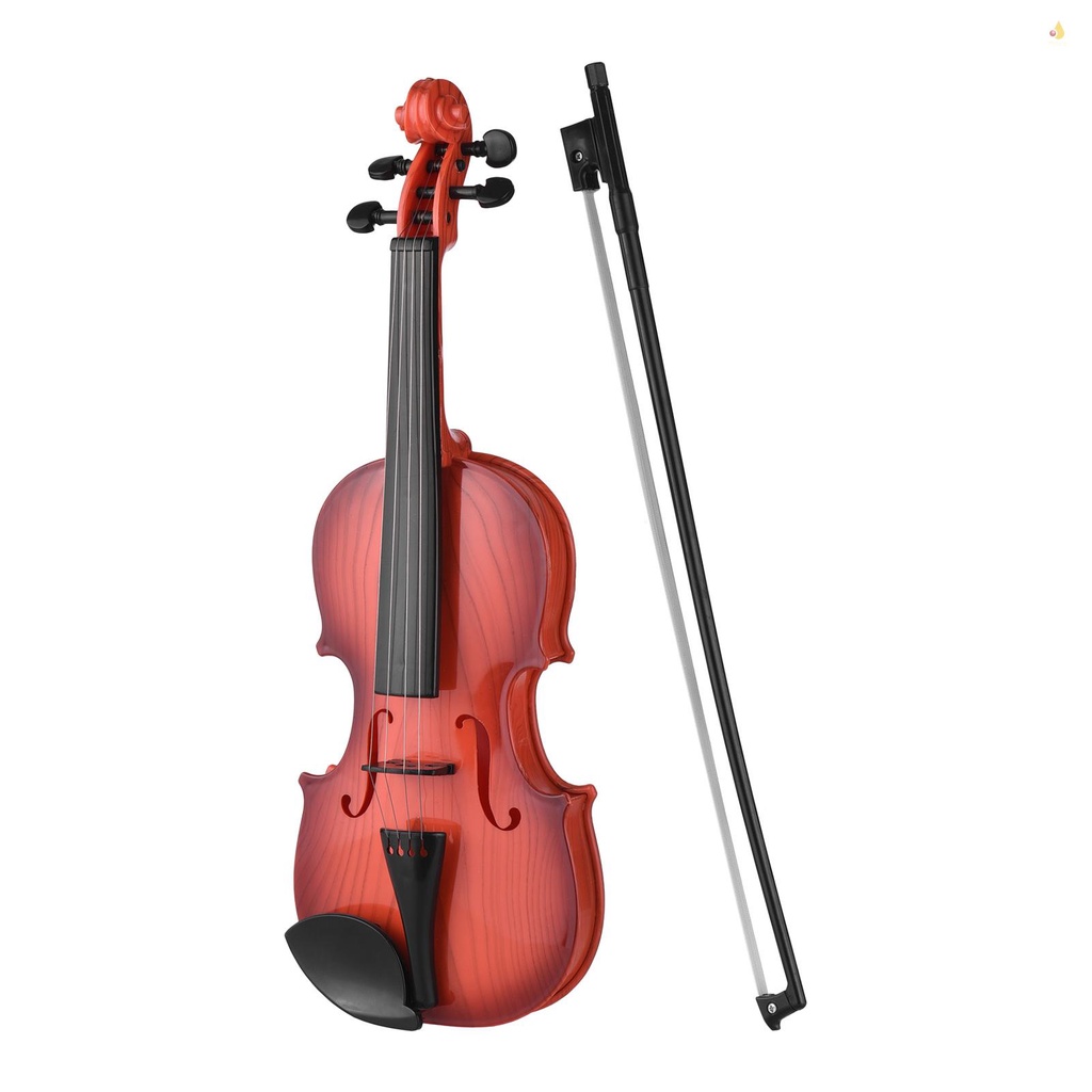 Đồ Chơi Đàn Violin Điện Mini 4 Dây Tùy Chỉnh Kèm Cung Vĩ Cầm Cho Bé