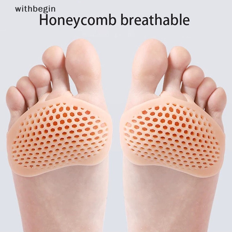 Bộ 2 Miếng Lót Giày Cao Gót Bằng Silicon Mềm Chống Trượt