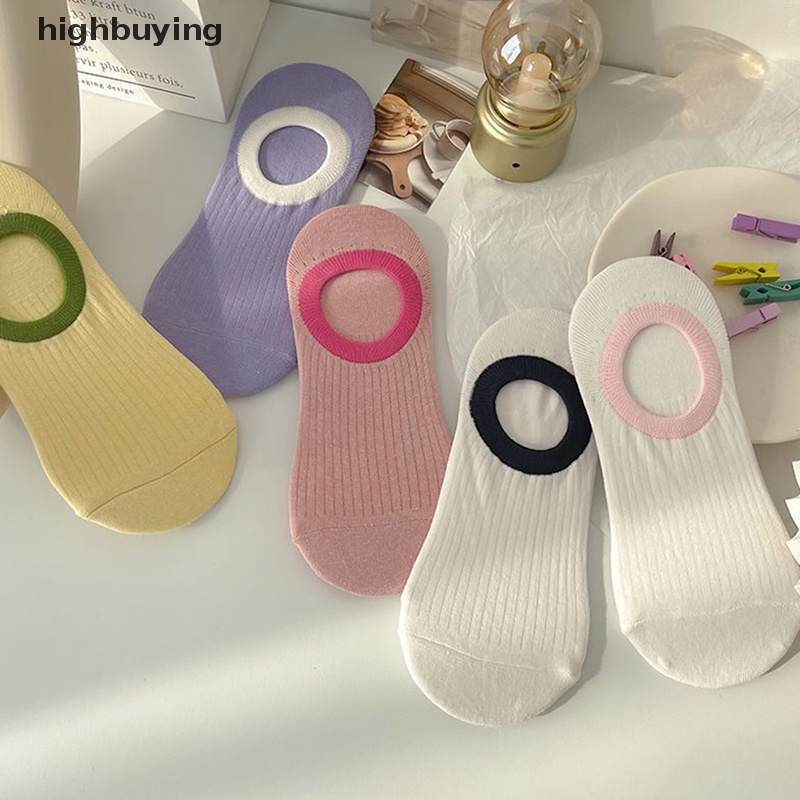 Hbvn Belle Vớ Thuyền Mỏng Thoáng Khí Đa Năng Màu Kẹo Dễ Thương Phù Hợp Với Mùa Hè Cho Nữ