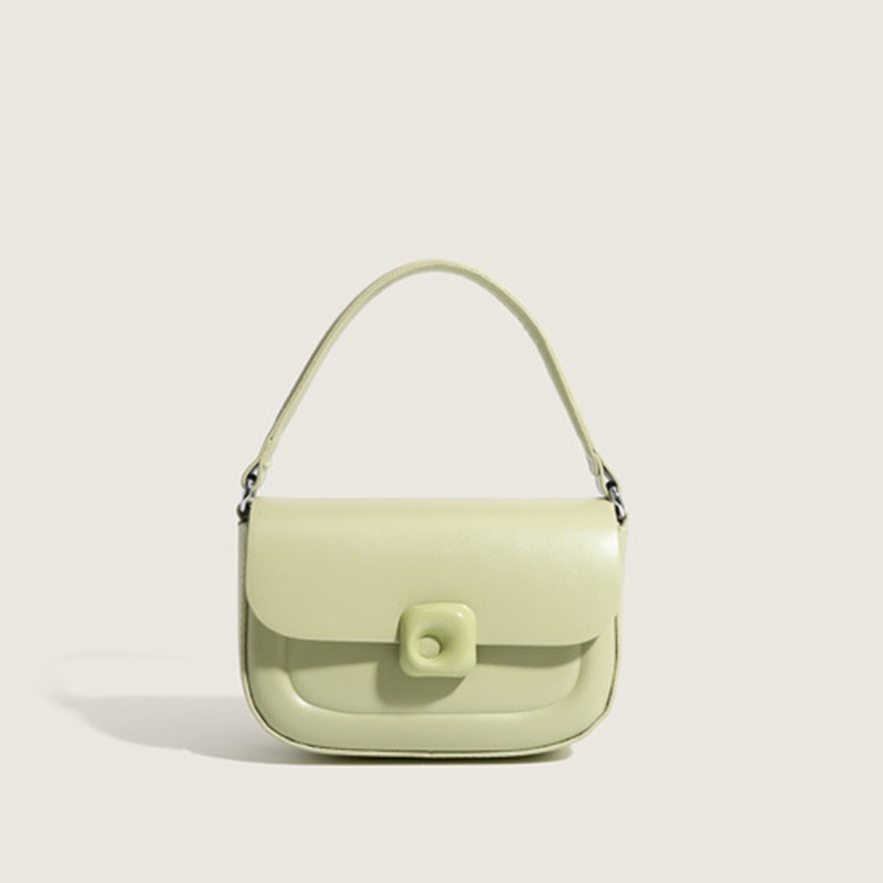 Túi Đeo Chéo Khóa Nam Châm Màu Sắc Ngọt Ngào Thời Trang Cho Nữ