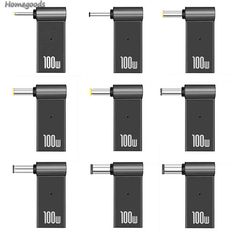 Bộ Chuyển Đổi Nguồn Điện PD 100W Từ Cổng Type-C Sang DC Cho Laptop 2023