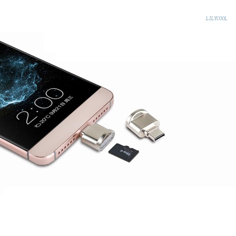 Đầu Đọc Thẻ Nhớ Cổng Usb 3.1 Loại C Cho Điện Thoại / Laptop