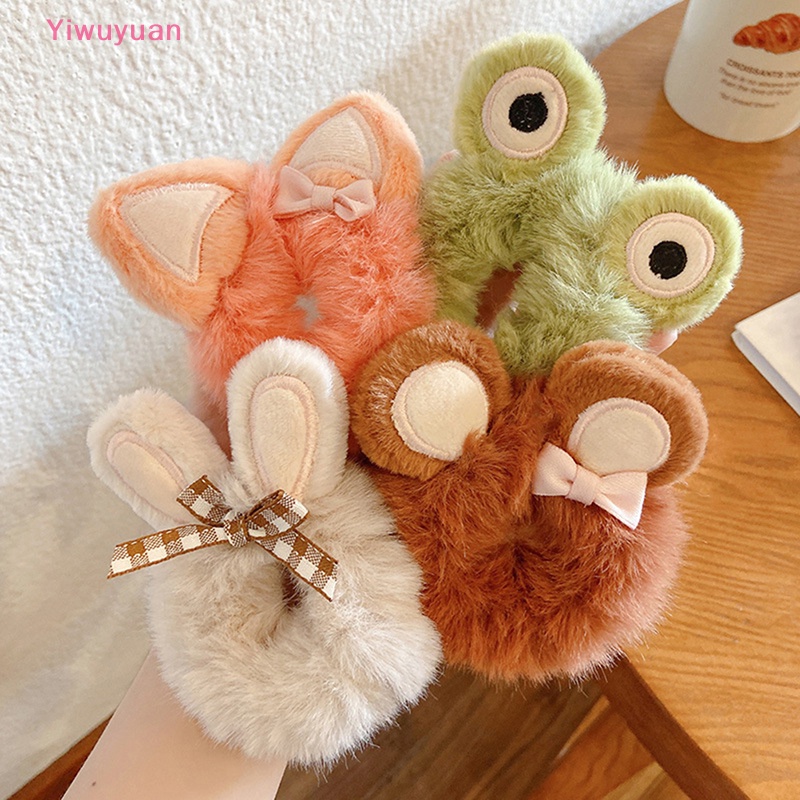 Băng Đô Tai Thỏ Bằng Da Cao Su Dễ Thương Cho Bé Gái