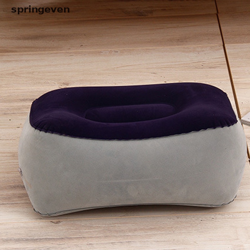 Gối Kê Chân Bơm Hơi Bằng PVC Mềm Mại Có Thể Gấp Gọn Tiện Dụng