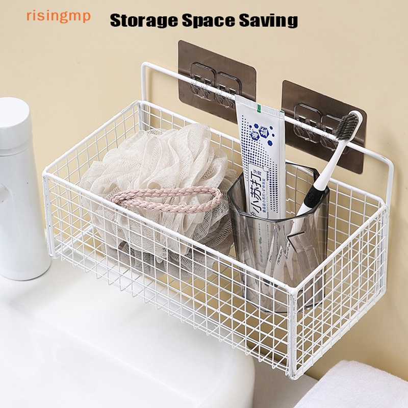 [risingmp] Giá Đỡ Xà Phòng Gắn Tường Màu Đen Dành Cho Phòng Tắm Nhà Bếp